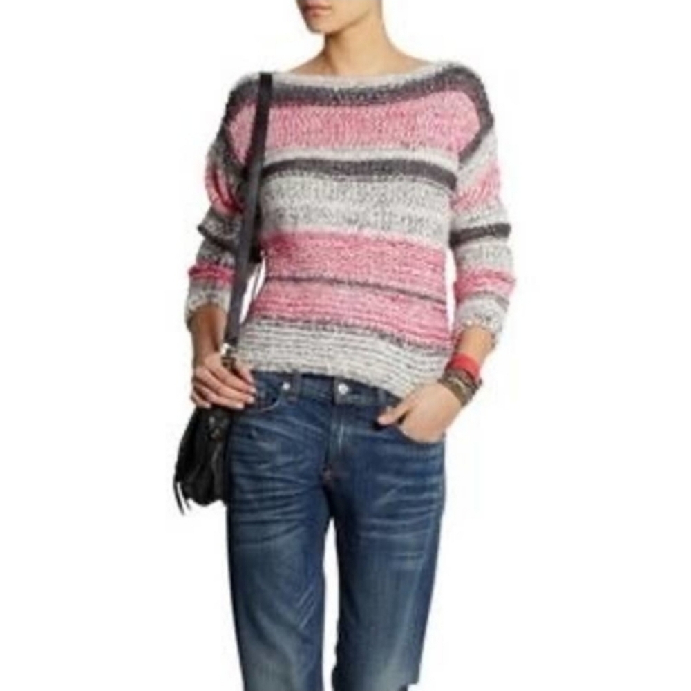 Isabel Marant Etoile Shepard Striped Jumper Sweater Size 38